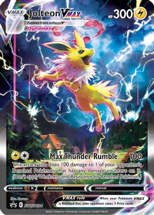 Jolteon VMAX SWSH184/307 - SWSH Black Star Promos Holofoil