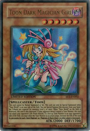 Toon Dark Magician Girl (SP2-EN002) - Sneak Preview Series 2 Limited