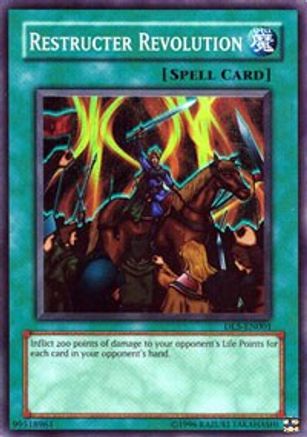 Restructer Revolution (DL5-EN001) - Duelist League Promo Unlimited