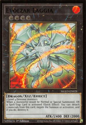 Evolzar Laggia (MGED-EN028) - Maximum Gold: El Dorado 1st Edition