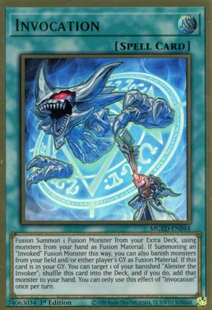 Invocation (MGED-EN044) - Maximum Gold: El Dorado 1st Edition