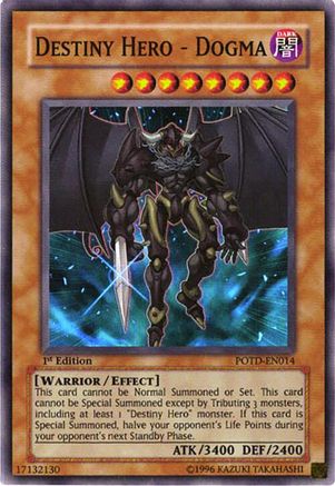 Destiny Hero - Dogma - POTD-EN014 - Power of the Duelist Unlimited