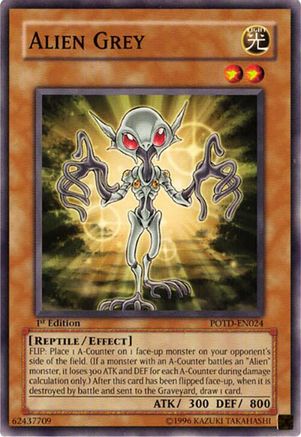 Alien Grey - POTD-EN024 - Power of the Duelist Unlimited