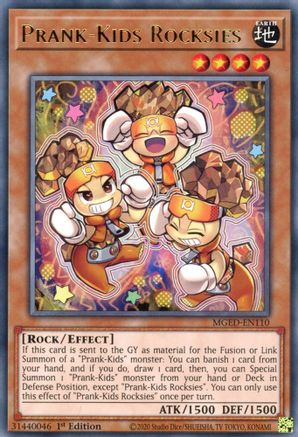 Prank-Kids Rocksies (MGED-EN110) - Maximum Gold: El Dorado 1st Edition
