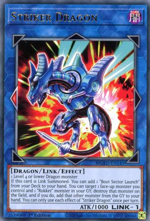 Striker Dragon (MGED-EN145) - Maximum Gold: El Dorado 1st Edition