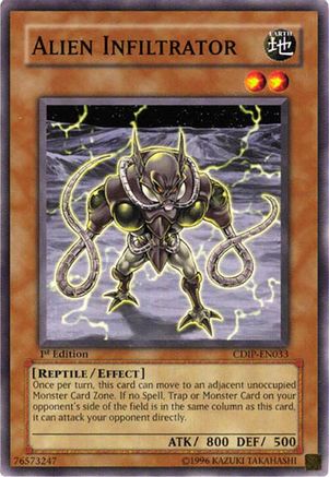 Alien Infiltrator (CDIP-EN033) - Cyberdark Impact 1st Edition