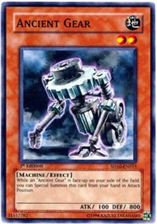 Ancient Gear - SD10-EN015 - Structure Deck: Machine Re-Volt Unlimited