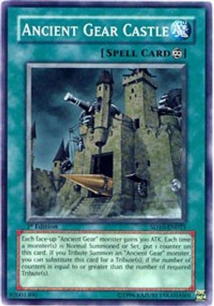 Ancient Gear Castle - SD10-EN023 - Structure Deck: Machine Re-Volt 1st Edition