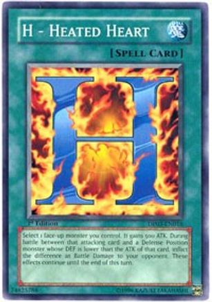 H - Heated Heart (DP03-EN016) - Duelist Pack 3: Jaden Yuki 2 Unlimited