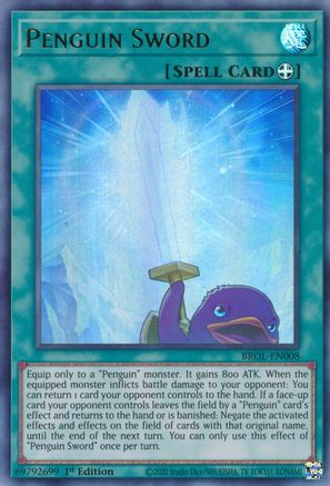 Penguin Sword (BROL-EN008) - Brothers of Legend 1st Edition