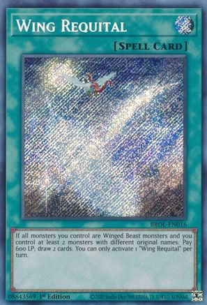 Wing Requital (BROL-EN016) - Brothers of Legend 1st Edition