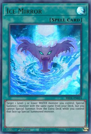 Ice Mirror (BROL-EN024) - Brothers of Legend 1st Edition