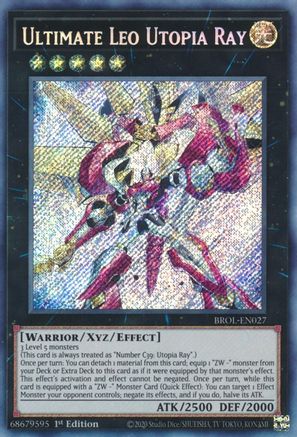 Ultimate Leo Utopia Ray (BROL-EN027) - Brothers of Legend 1st Edition