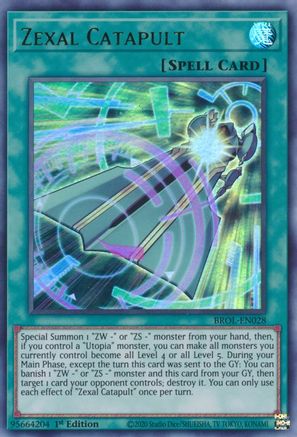 Zexal Catapult (BROL-EN028) - Brothers of Legend 1st Edition