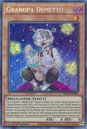 Grandpa Demetto (BROL-EN032) - Brothers of Legend 1st Edition