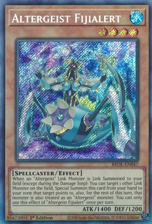 Altergeist Fijialert - BROL-EN047 - Brothers of Legend 1st Edition