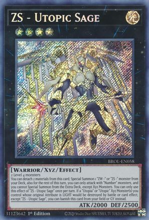 ZS - Utopic Sage (BROL-EN058) - Brothers of Legend 1st Edition