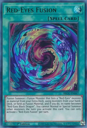 Red-Eyes Fusion (BROL-EN067) - Brothers of Legend 1st Edition