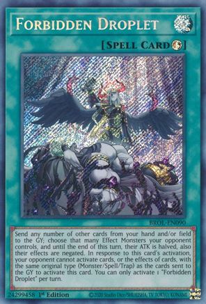 Forbidden Droplet (BROL-EN090) - Brothers of Legend 1st Edition