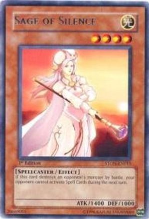 Sage of Silence (STON-EN015) - Strike of Neos 1st Edition