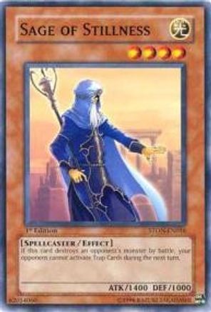 Sage of Stillness (STON-EN016) - Strike of Neos 1st Edition