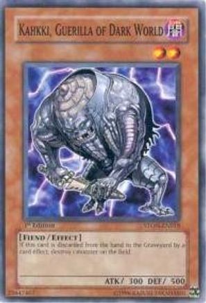 Kahkki, Guerilla of Dark World (STON-EN018) - Strike of Neos Unlimited