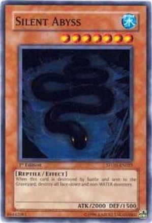 Silent Abyss (STON-EN025) - Strike of Neos 1st Edition