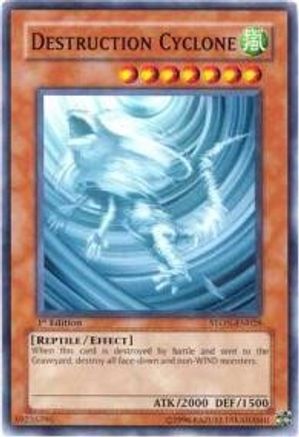 Destruction Cyclone (STON-EN028) - Strike of Neos Unlimited