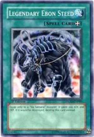 Legendary Ebon Steed (STON-EN040) - Strike of Neos Unlimited