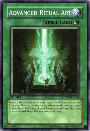 Advanced Ritual Art - STON-EN045 - Strike of Neos Unlimited