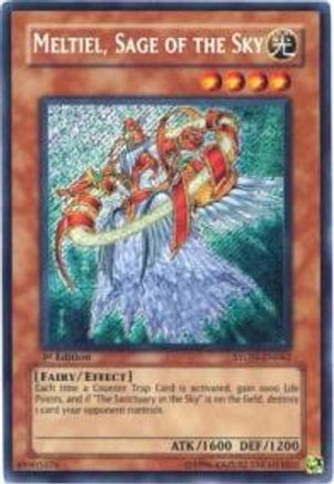 Meltiel, Sage of the Sky (STON-EN062) - Strike of Neos 1st Edition