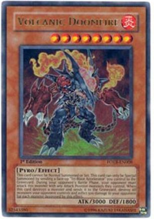 Volcanic Doomfire (FOTB-EN008) - Force of the Breaker 1st Edition