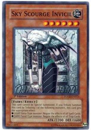 Sky Scourge Invicil (FOTB-EN023) - Force of the Breaker Unlimited