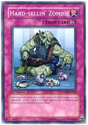 Hard-sellin' Zombie (FOTB-EN057) - Force of the Breaker 1st Edition