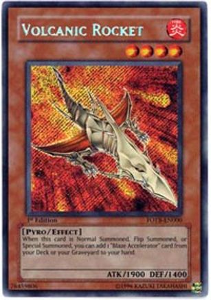 Volcanic Rocket (FOTB-EN000) - Force of the Breaker 1st Edition