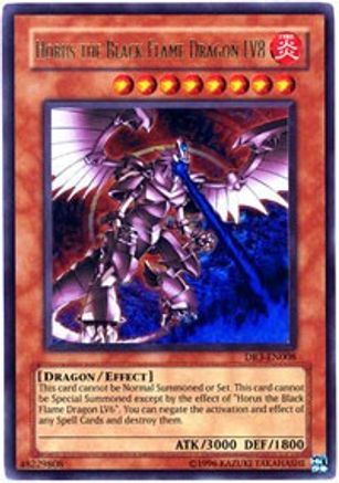 Horus the Black Flame Dragon LV8 (DR3-EN008) - Dark Revelation Volume 3 Unlimited