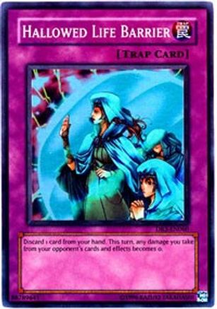Hallowed Life Barrier (DR3-EN060) - Dark Revelation Volume 3 Unlimited