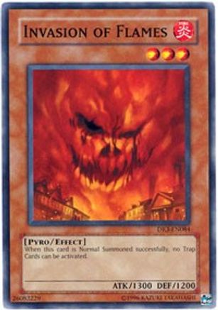 Invasion of Flames (DR3-EN084) - Dark Revelation Volume 3 Unlimited