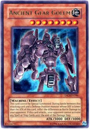 Ancient Gear Golem - DR3-EN186 - Dark Revelation Volume 3 Unlimited