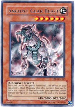 Ancient Gear Beast - DR3-EN187 - Dark Revelation Volume 3 Unlimited