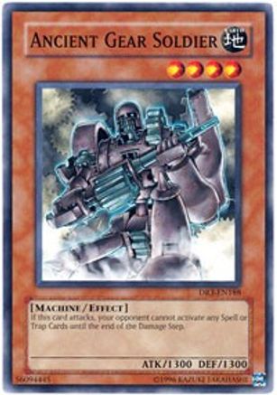 Ancient Gear Soldier - DR3-EN188 - Dark Revelation Volume 3 Unlimited