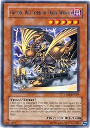 Goldd, Wu-Lord of Dark World (CP03-EN007) - Champion Pack 3 Unlimited