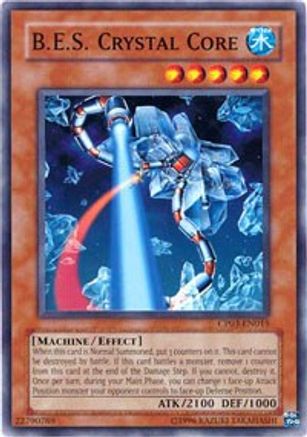 B.E.S. Crystal Core (CP03-EN015) - Champion Pack 3 Unlimited