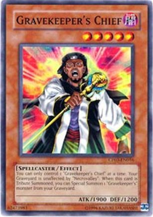 Gravekeeper's Chief (CP03-EN016) - Champion Pack 3 Unlimited