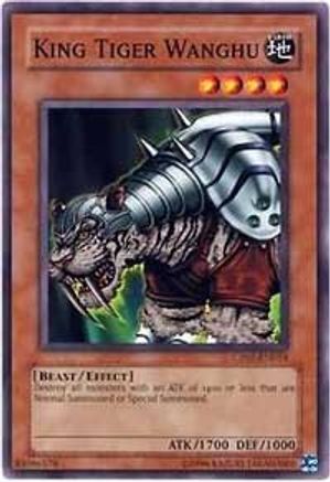 King Tiger Wanghu (CP01-EN014) - Champion Pack 1 Unlimited