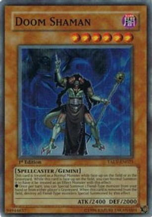 Doom Shaman (TAEV-EN025) - Tactical Evolution 1st Edition