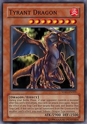 Tyrant Dragon (SDRL-EN009) - Structure Deck: Rise of the Dragon Lords 1st Edition