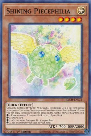 Shining Piecephilia (BACH-EN032) - Battle of Chaos 1st Edition