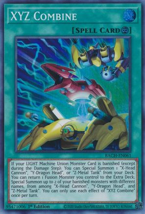 XYZ Combine (BACH-EN061) - Battle of Chaos 1st Edition