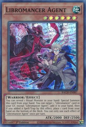 Libromancer Agent (BACH-EN087) - Battle of Chaos 1st Edition